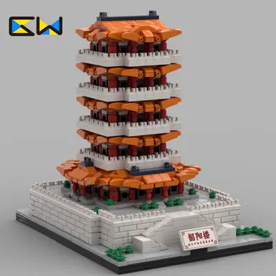 Lego-kompatible Bausteine, Architektur- und Straßenszenen - 5