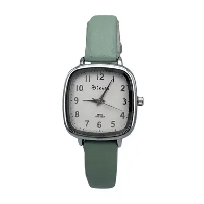 Korean Style College Wind Leather Strap Watch Women's Small Square Candy Exam High School Middle School Student Versatile High-Value Quartz Watch