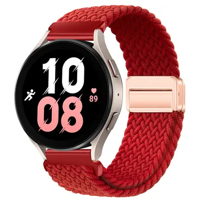Samsung Watch7/6 ve Huawei GT6/5 Pro Uyumlu Manyetik Naylon Kordon - 7