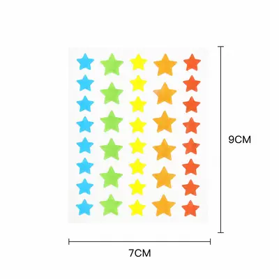 Five-Color Star Hydrocolloid Acne Patch Invisible - 6