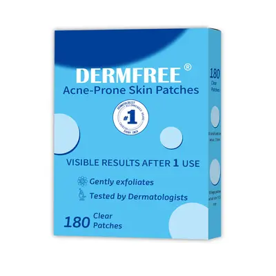 DERMFREE Pickel-Pflegepflaster 36 Stück, 5 Packungen, FDA-zertifiziert