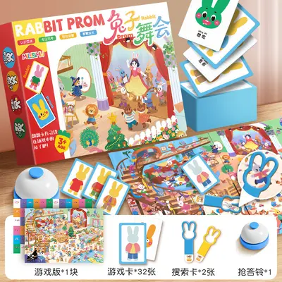 Educational Card Battle Board Game for Ages 3-6 - 5