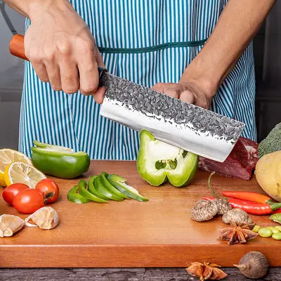 Japon somon sashimi bıçağı dövme
