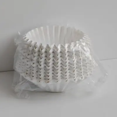 Bowl-Shaped Coffee Filter Paper 250 mm for Commercial Machines, 500 Sheets - 7