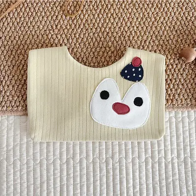 Cotton Baby Bib with Bambi Print, Waterproof - 11