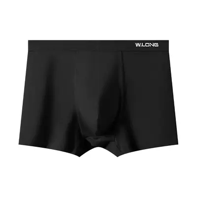 Men's Cotton Antibacterial Breathable Boxer Briefs, Soft and Comfortable