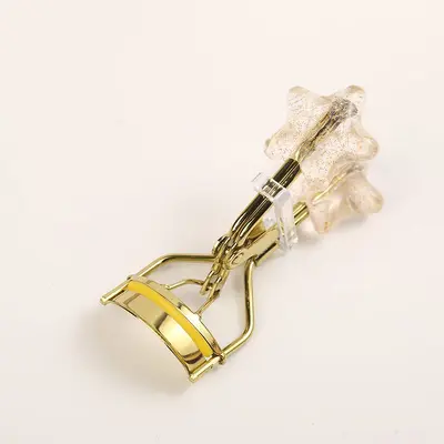 Curly long-lasting lash curler electroplated five-pointed star lash curler beginner all-in-one portable makeup lash curler - 8
