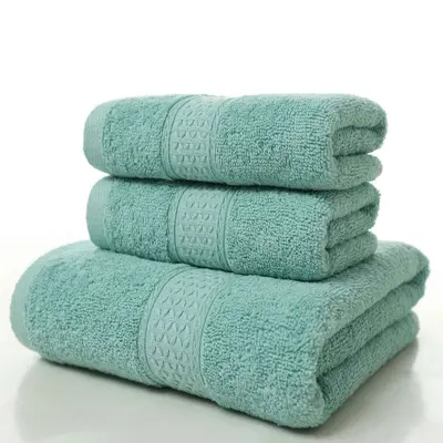 Pure Cotton Face Towel, Soft and Absorbent, Lint-Free - 9