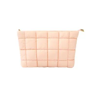 Gesteppte Handtasche und große Kosmetiktasche - 11