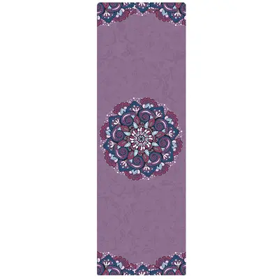 Manufacturer Custom 1mm Foldable Yoga Mat Suede Rubber Natural Rubber Non-Slip Yoga Mat Towel