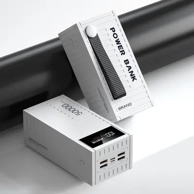66W Super-Schnellladung 50000mAh Powerbank mit großer Kapazität, digitale Anzeige, tragbares Outdoor-Netzteil - 8