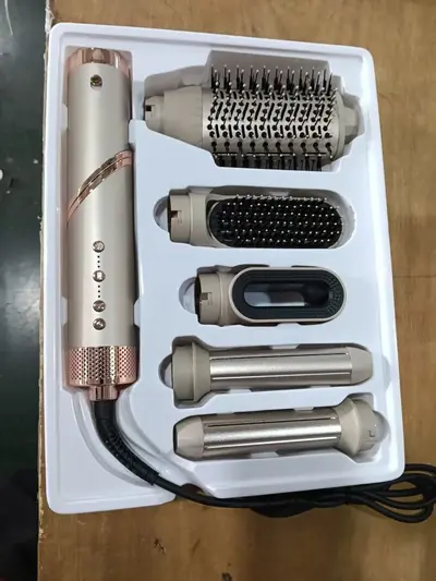 9-in-1 High-Speed Hair Dryer, Foldable, Hot Air Brush - 9