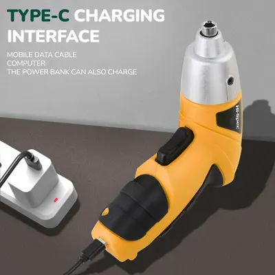 Mini elektrikli tornavida, 3,6V, 11 parçalı set