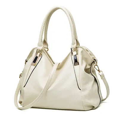 Große Damenhandtasche aus Weichleder, schlicht und elegant - 6