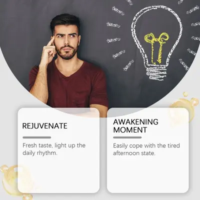 Docteat Xilaizhi Plant Extract Gummy Candy, Energy Support and Focus Boost