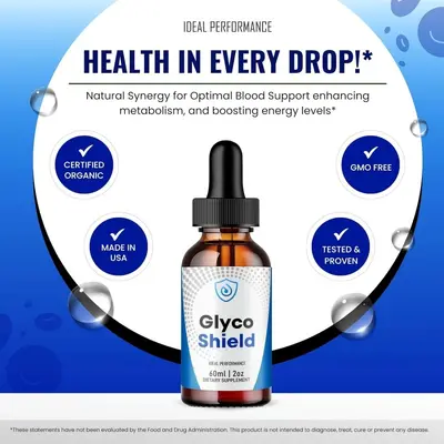 Glyco Shield Liquid Drops Vücut Takviyesi, Nazik Bakım, Vücut Şekillendirme