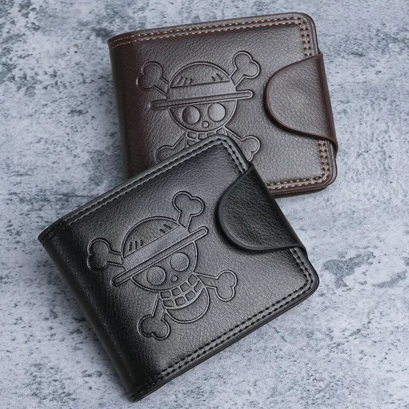 Men's Short Wallet, Multifunctional, Multi-Card Slots, Cartoon Design