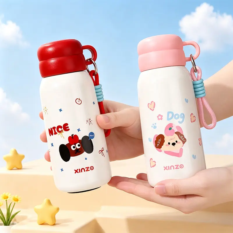 Yuanqi Xiaoman Insulated Cup, Screw-Top, Tea Infuser