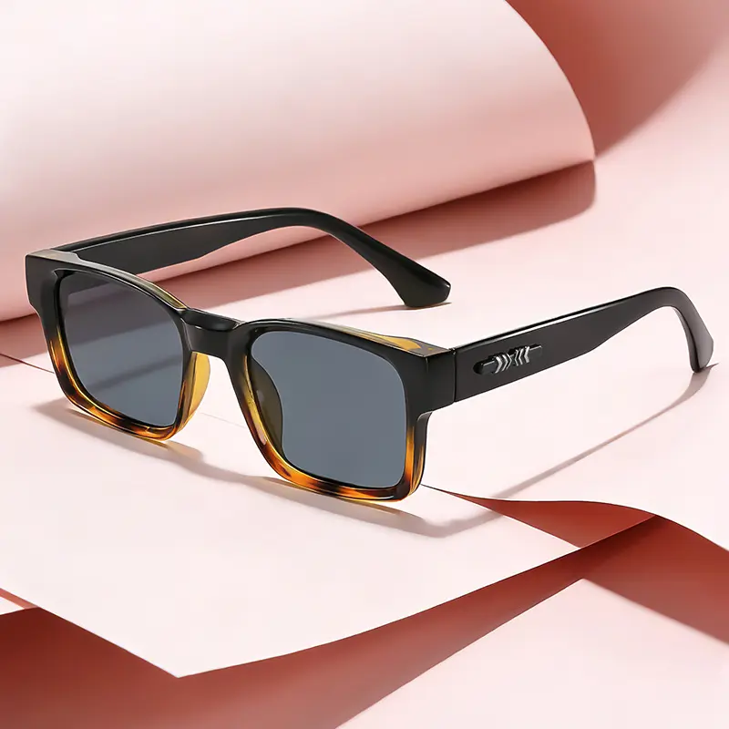 Retro Square Minimalist Unisex Sunglasses