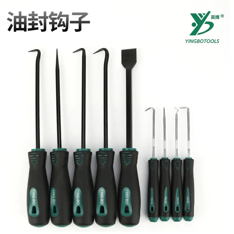 Yingbo Yağ Keçesi Kancası 4 Parça Set, O-Ring Sökme Aracı