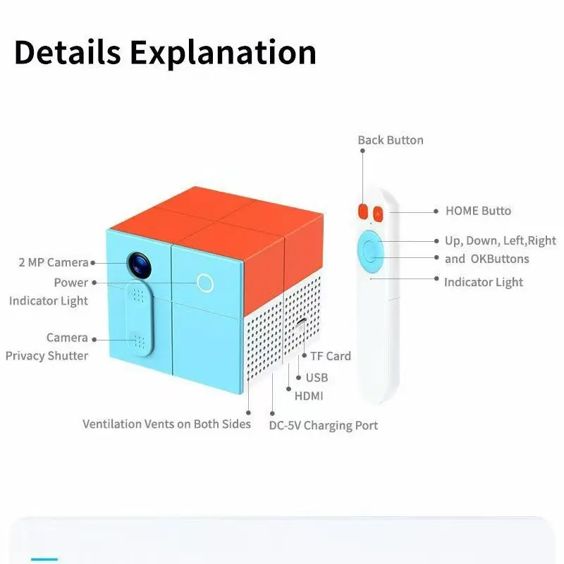 M58 AI Motion-Sensing Home Game Console