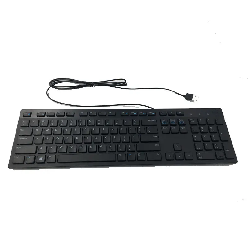 KB216 Chocolate Wired USB Keyboard for Desktop and Laptop