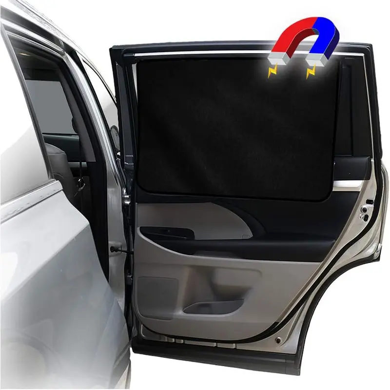 Car Side Window Sunshade, Magnetic, Privacy and Heat Insulation, Strong Magnet