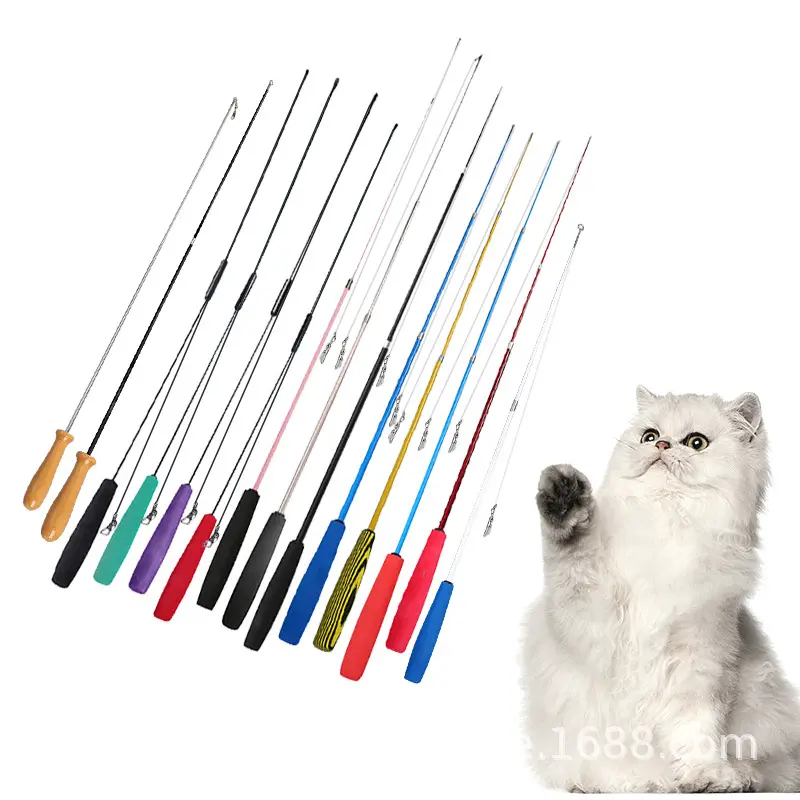 Teleskopische Katzenangel, 3-4 Teile DIY-Set