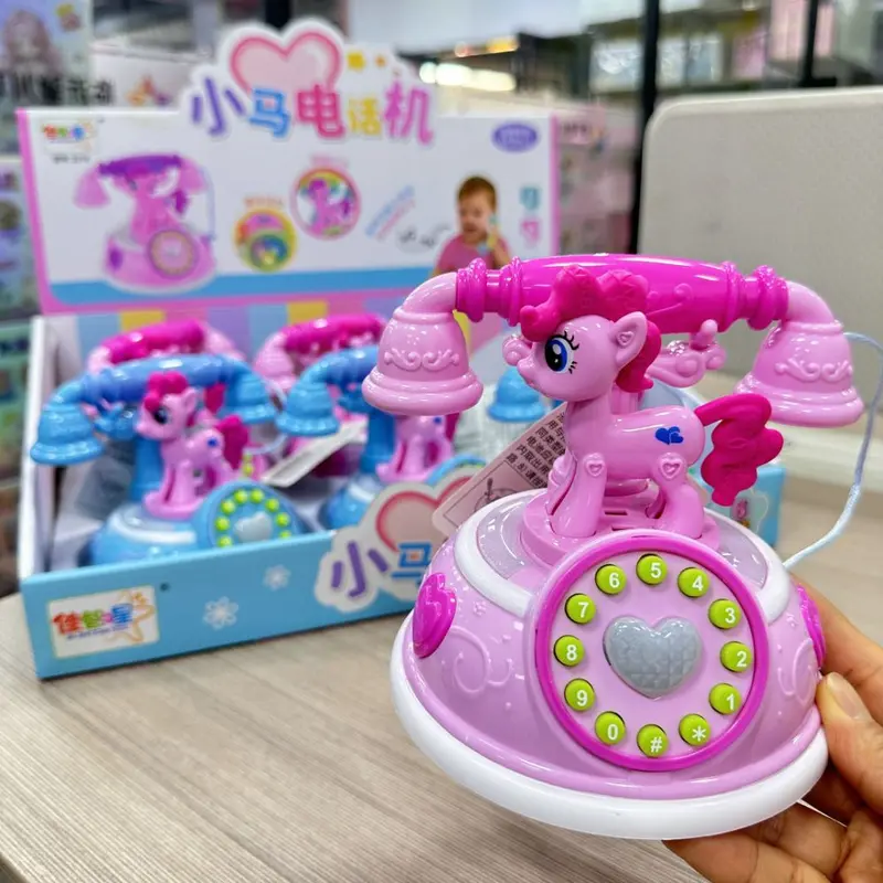 Multifunctional Educational Musical Toy Telephone with Early Learning Story Function
