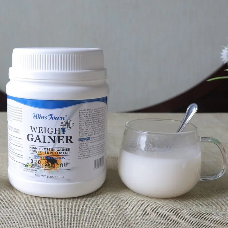 Bitkisel Protein Tozu, Kilo Alma Takviyesi