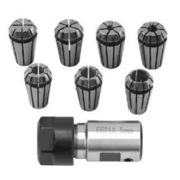 ER11-5mm Gravür Motoru Uzatma Mili 7 Parça Set, ER11 Pens