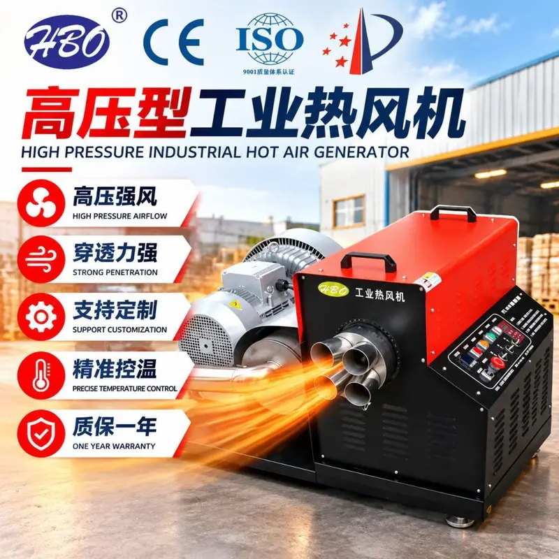 High Power Industrial Hot Air Blower for Drying Equipment