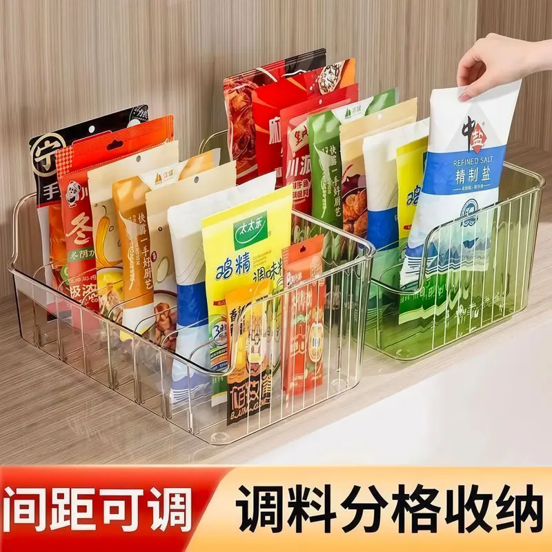 Condiment Storage Organizer Box Kitchen