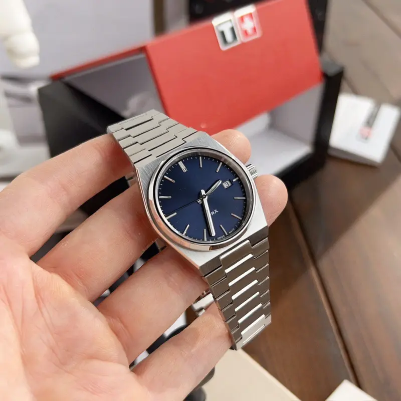 PRX Herrenuhr, Quarz, wasserdicht, Stahl