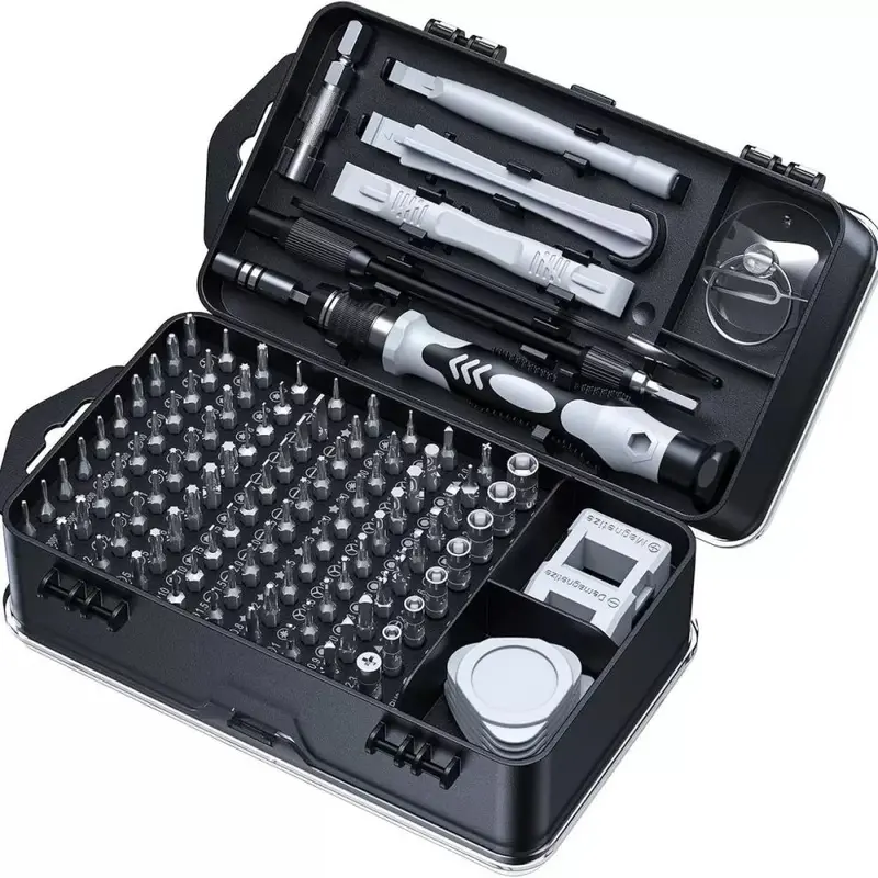 115 in 1 Multi-purpose Screwdriver Set for Disassembly and Repair of Watches, Computers, and Mobile Phones, Telecommunications Tools, Screwdrivers, Cross-border Hot Sale