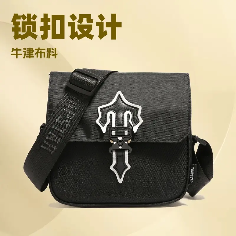 Trapstar small square women's crossbody bag in Oxford fabric