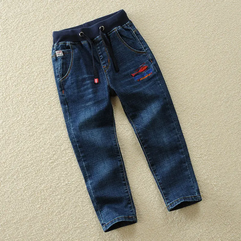 Boys' Stretch Denim Long Trousers