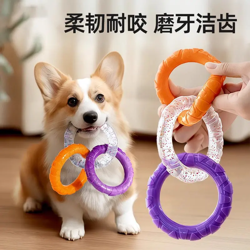 Dog Tug-of-War Rope Toy, Teeth Cleaning, Durable, Puppy Training
