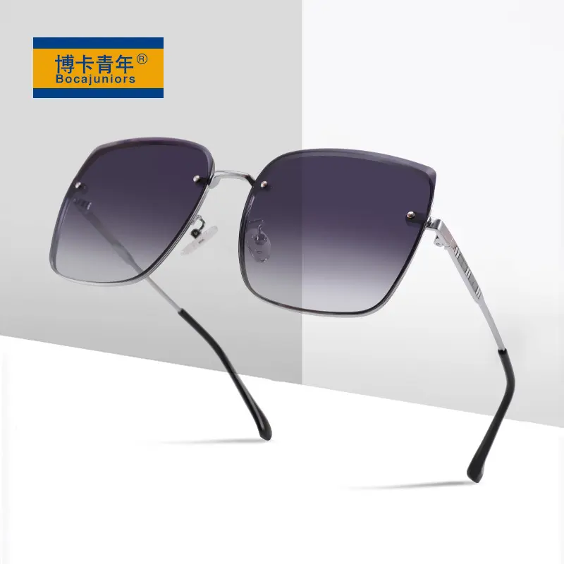 2026 Polarized Sunglasses, Metal Frame, UV Protection, Women's, Model 2232