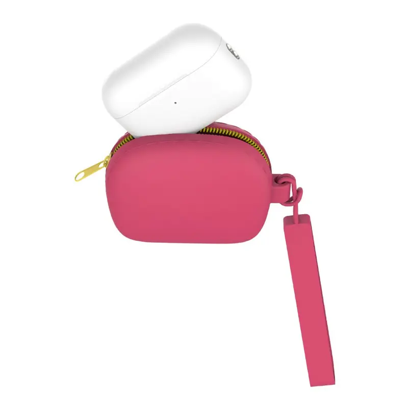 Zipper Bluetooth Protective Case Earphone Shell Storage Bag Compatible with Apple Airpods 1/2/3/4/Pro 2/Pro 3