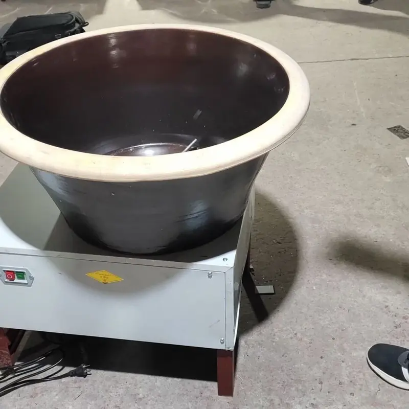 Ticari tam otomatik kase karıştırıcı, seramik kasa, paslanmaz çelik