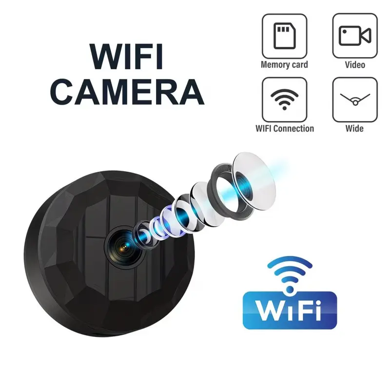 WiFi gözetim kamerası, HD gece görüşü, akıllı ağ ev kamerası