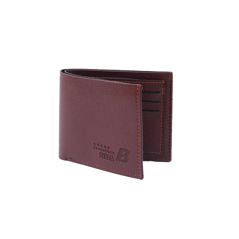 Short Men's Minimalist Wallet with PU Card Holder