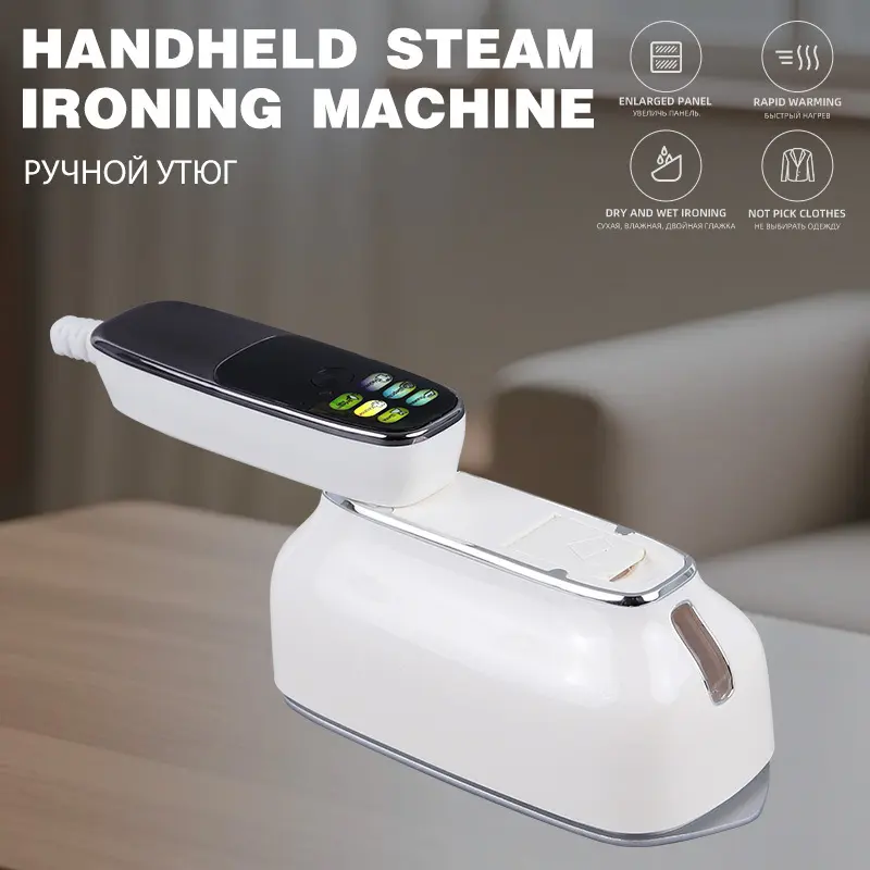 Portable Steam Handheld Iron with 3-Level Digital Control