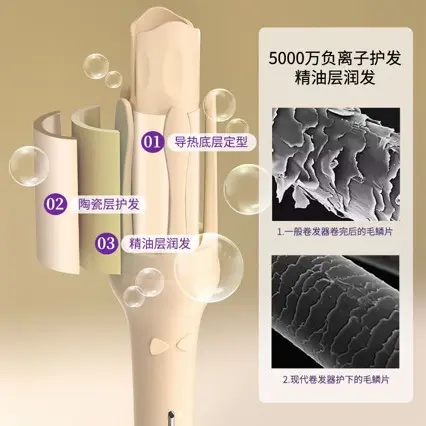 Automatic Large Wave Negative Ion Curling Iron