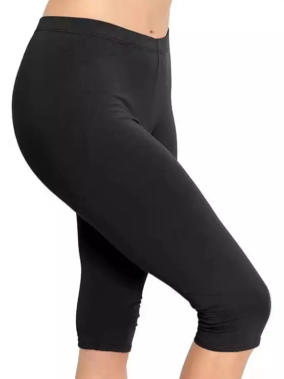 Damen Caprihose, knielang, Stretch-Yoga, Po-Lifting