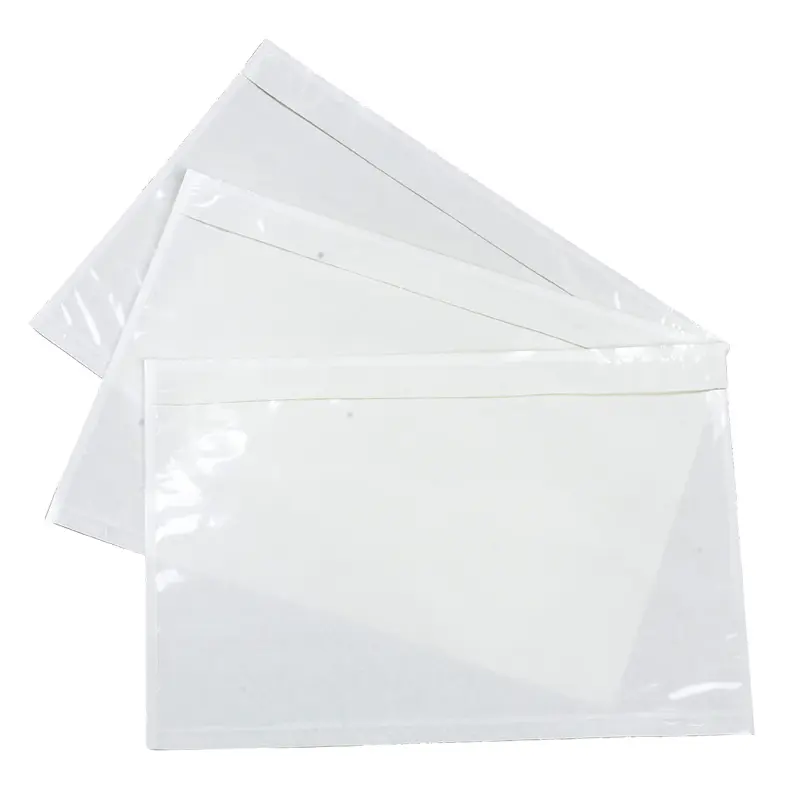 Transparent Self-Adhesive Document Pouch A4 A5 A6, Logistics Packaging, Thickened