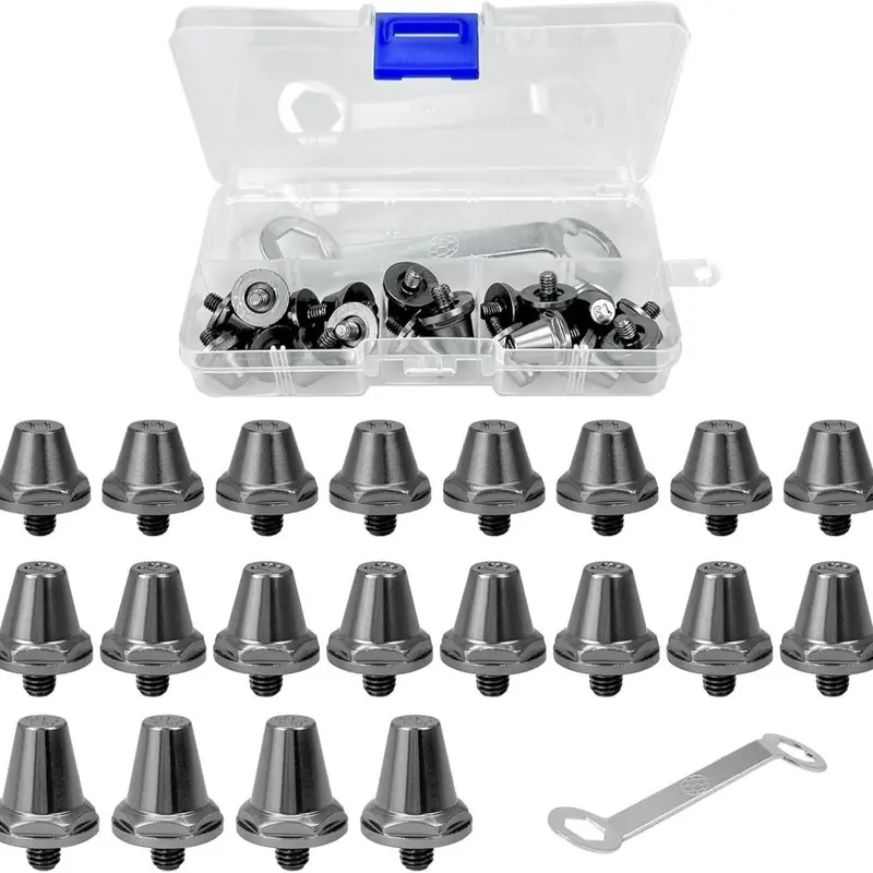 Football Boot Studs, Aluminum Alloy, M5 Thread, SG