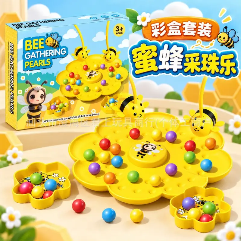 Pädagogisches Magnetisches Bienensammel-Spiel für Kinder