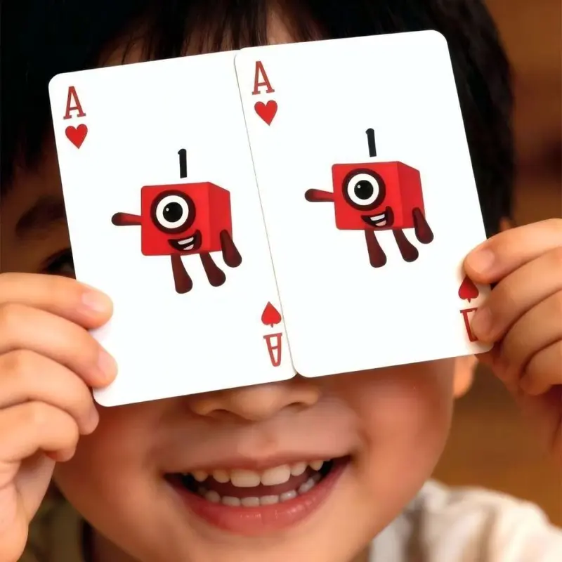 Children's English Math Number Learning Cards